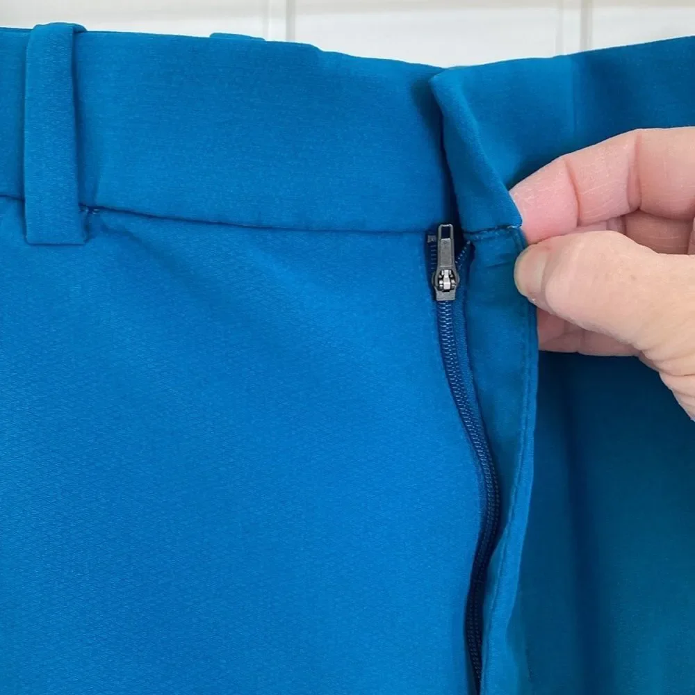 Nike‎ Dri-Fit Golf Shorts Mens Size 38 Teal 9